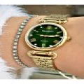 FERRUCCİ YEŞİL KADRANLI GOLD METAL KADIN KOL SAATİ