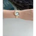 Vintage Minimal Metal Kordon Oval Gold Kadın Kol Saati bb0014