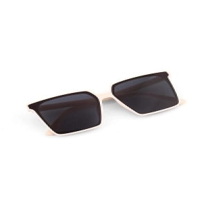 Geniş Dikdörtgen Özel Tasarım Kadın Güneş Gözlüğü