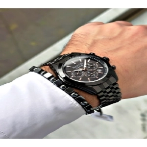 FERRUCCİ TAKVİMLİ FUNCTION SİYAH METAL ERKEK KOL SAATİ