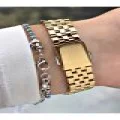 ROMA RAKAMLI GOLD METAL KADIN KOL SAATİ