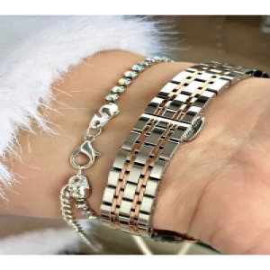 FERRUCCİ ROSE KADRANLI ROSE GÜMÜŞ METAL KADIN KOL SAATİ