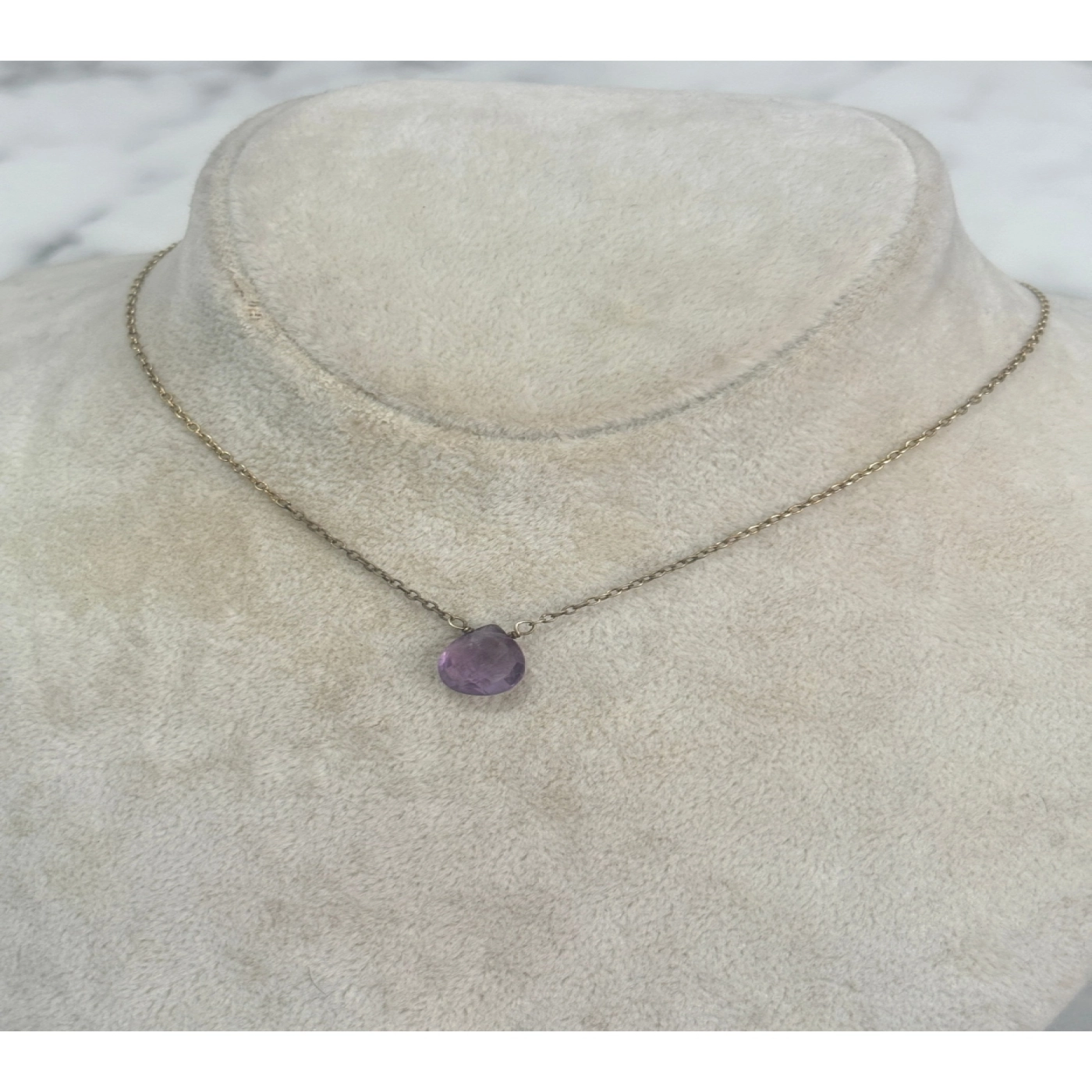 925 Ayar Gümüş Taşlı Doğaltaş Modeli Gümüş Kolye