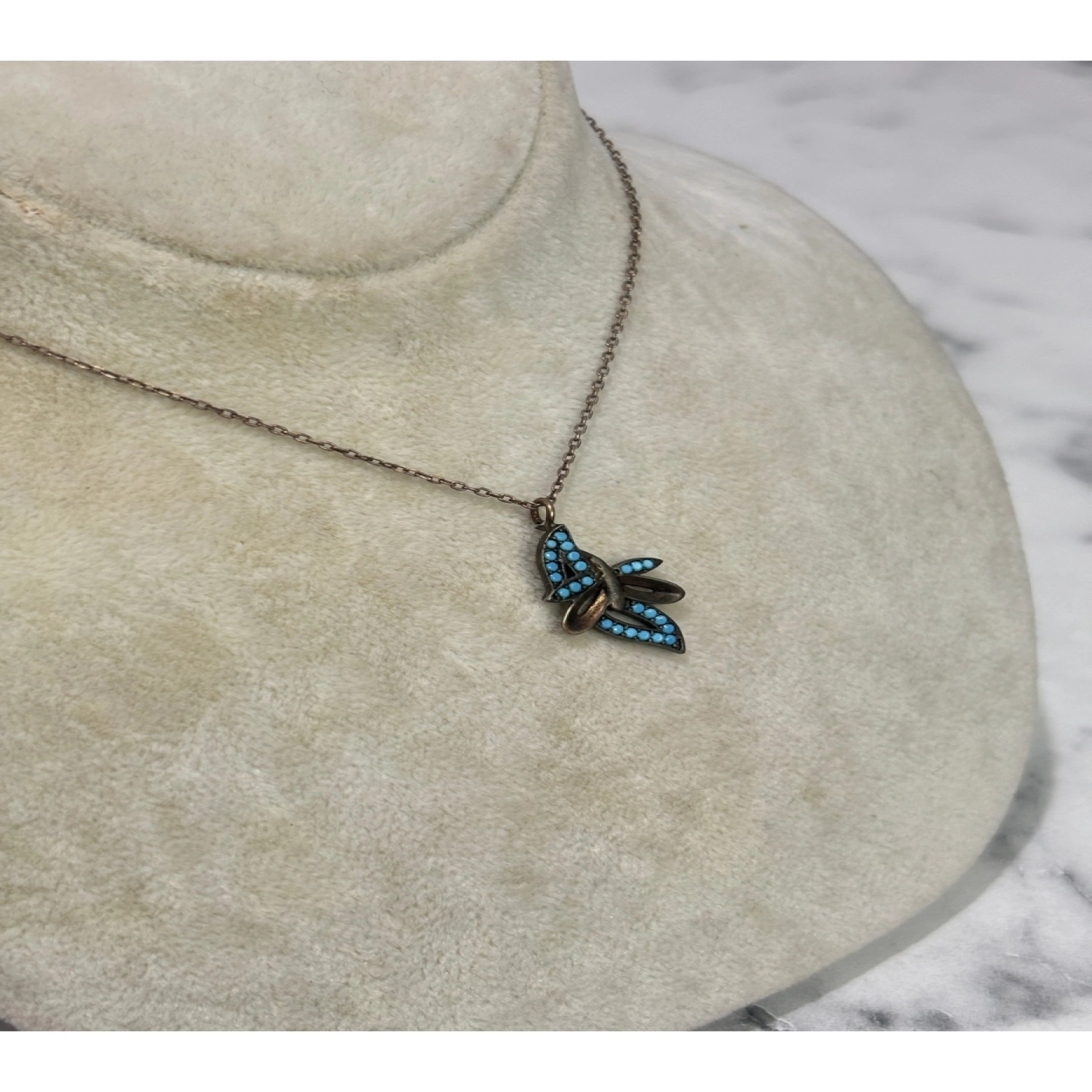 925 Ayar Gümüş Kelebek Modeli Gümüş Kolye