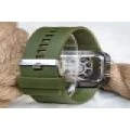 Haki Yeşil Silikon Kordon Unisex Dijital Led Kol Saati ST-303542