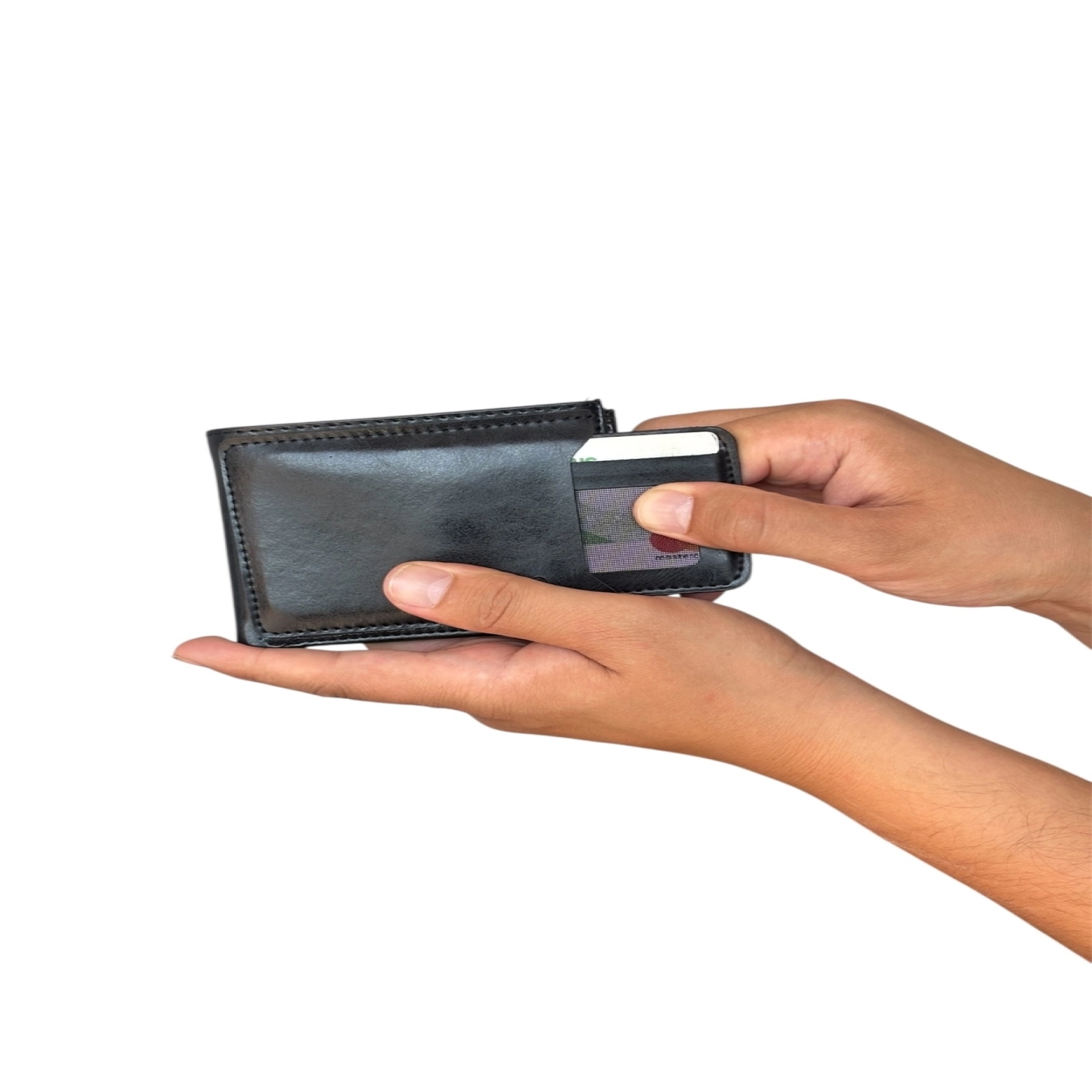 Premium Serisi Özel Kutulu Lüks Deri Yatay Cüzdan Kemer ve Çakmak Erkek Seti hover