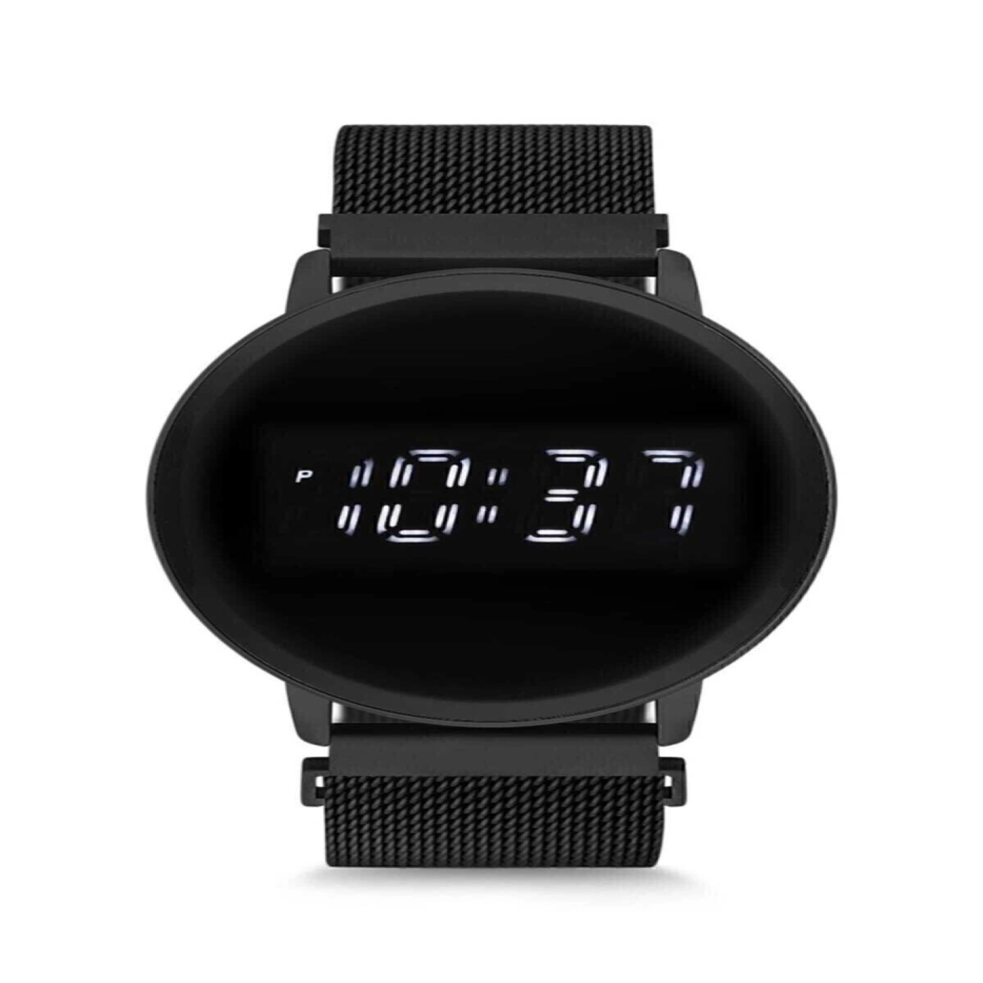 Mıknatıslı Hasır Kordon Dijital Dokunmatik Unisex Kol Saati Uh1sp220103 hover