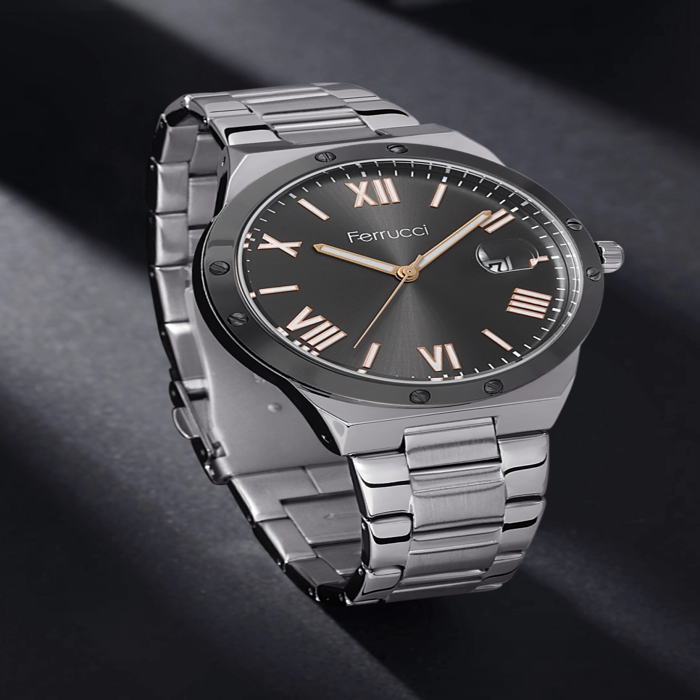 Erkek Kol Saati Ve Deri Kartlık / Exclusive Series