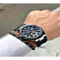 FERRUCCİ TAKVİMLİ FUNCTION LACİVERT KADRANLI  SİLİKON ERKEK KOL SAATİ