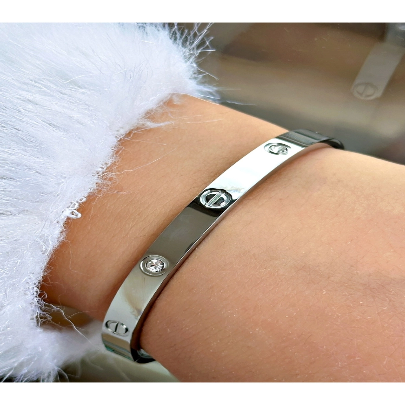 Premium Lüks Taşlı Limited Edition Serisi Özel Tasarım Paslanmaz ve Kararmaz Çelik Bileklik