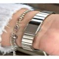 FERRUCCİ TAŞ RAKAMLI GÜMÜŞ METAL KADIN