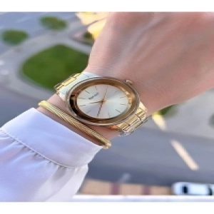 Fc N8596 02 Kadın Kol Saati Büyük Kasa Bileklik Hediyeli