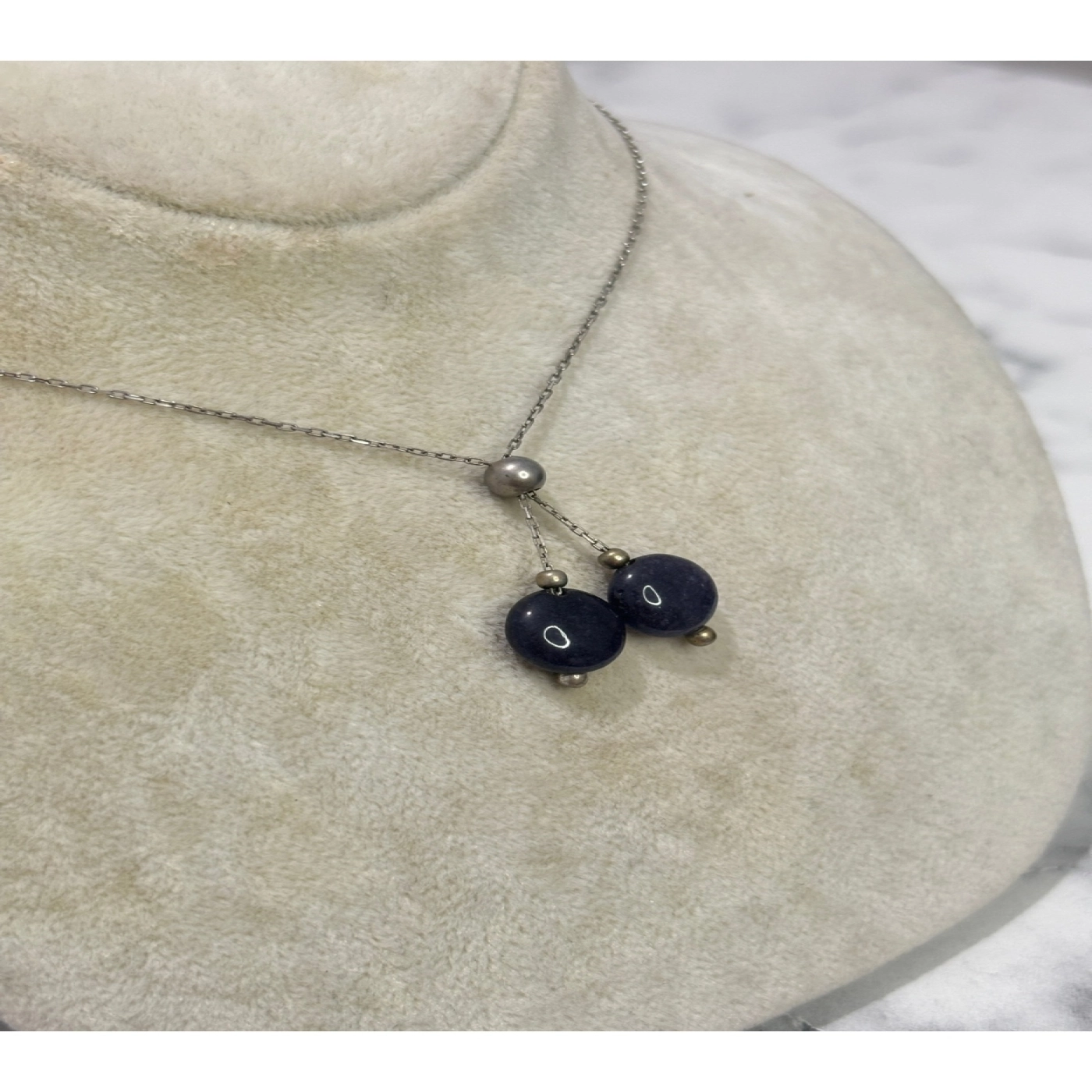 925 Ayar Gümüş Taşlı Modeli Gümüş Kolye