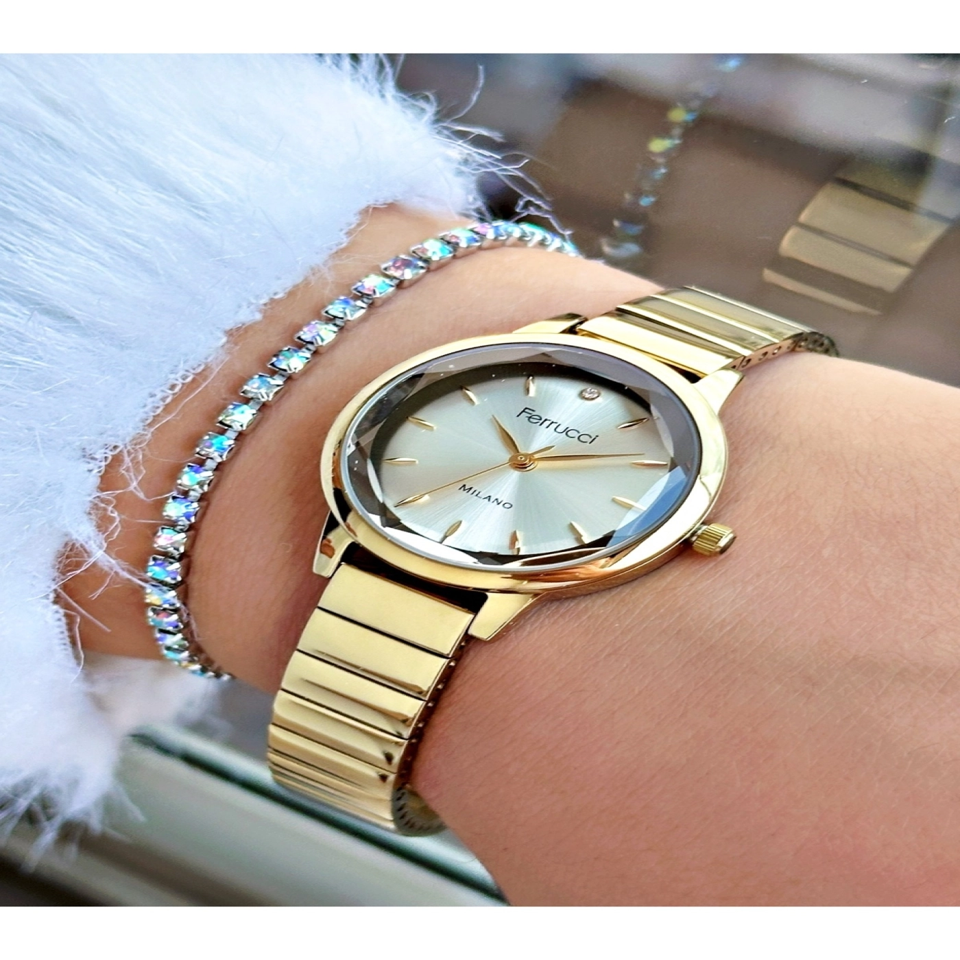 GOLD METAL KADIN KOL SAATİ