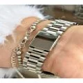 FERRUCCİ TAKVİMLİ GÜMÜŞ METAL KADIN KOL SAATİ