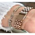 FERRUCCİ KESME CAMLI ROSE METAL KADIN KOL SAATİ