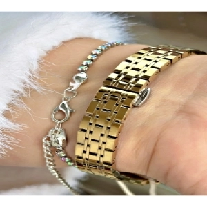 FERRUCCİ YEŞİL KADRANLI GOLD METAL KADIN KOL SAATİ