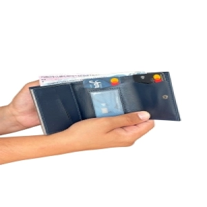 Premium Serisi Özel Kutulu Lüks Deri Mekanizmalı Cüzdan Kemer Kartlık Ve Çakmak Erkek Seti