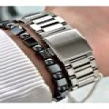 FERRUCCİ ROMA RAKAMLI LACİVERT KADRANLI FUNCTION GÜMÜŞ METAL ERKEK KOL SAATİ