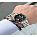 FERRUCCİ FUNCTION TAKVİMLİ SİYAH KADRANLI GÜMÜŞ METAL ERKEK KOL SAATİ