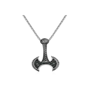 Hk Gümüş Erkek Kolye Balta |Gümüş Takı Hediyelik Ürünler