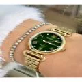 FERRUCCİ YEŞİL KADRANLI GOLD METAL KADIN KOL SAATİ