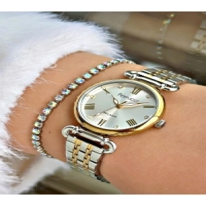 FERRUCCİ GOLD GÜMÜŞ METAL KADIN KOL SAATİ