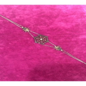 925 Ayar Gümüş Örümcek Gümüş Bileklik Modeli