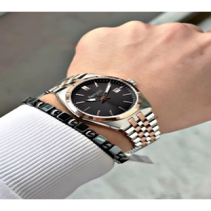 FERRUCCİ SİYAH KADRANLI FUNCTION ROSE GÜMÜŞ METAL ERKEK KOL SAATİ