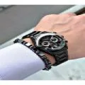 FERRUCCİ FUNCTION TAKVİMLİ SİYAH METAL ERKEK KOL SAATİ