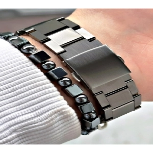 FERRUCCİ LACİVERT KADRANLI FUNCTION KOYU GRİ METAL ERKEK KOL SAATİ