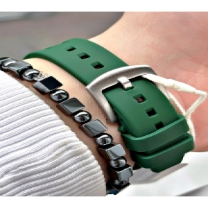 FERRUCCİ FÜME KADRAN FUNCTION YEŞİL SİLİKON ERKEK KOL SAATİ