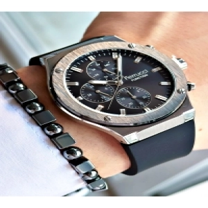 FUNCTION SİYAH KADRANLI SİYAH SİLİKON ERKEK KOL SAATİ