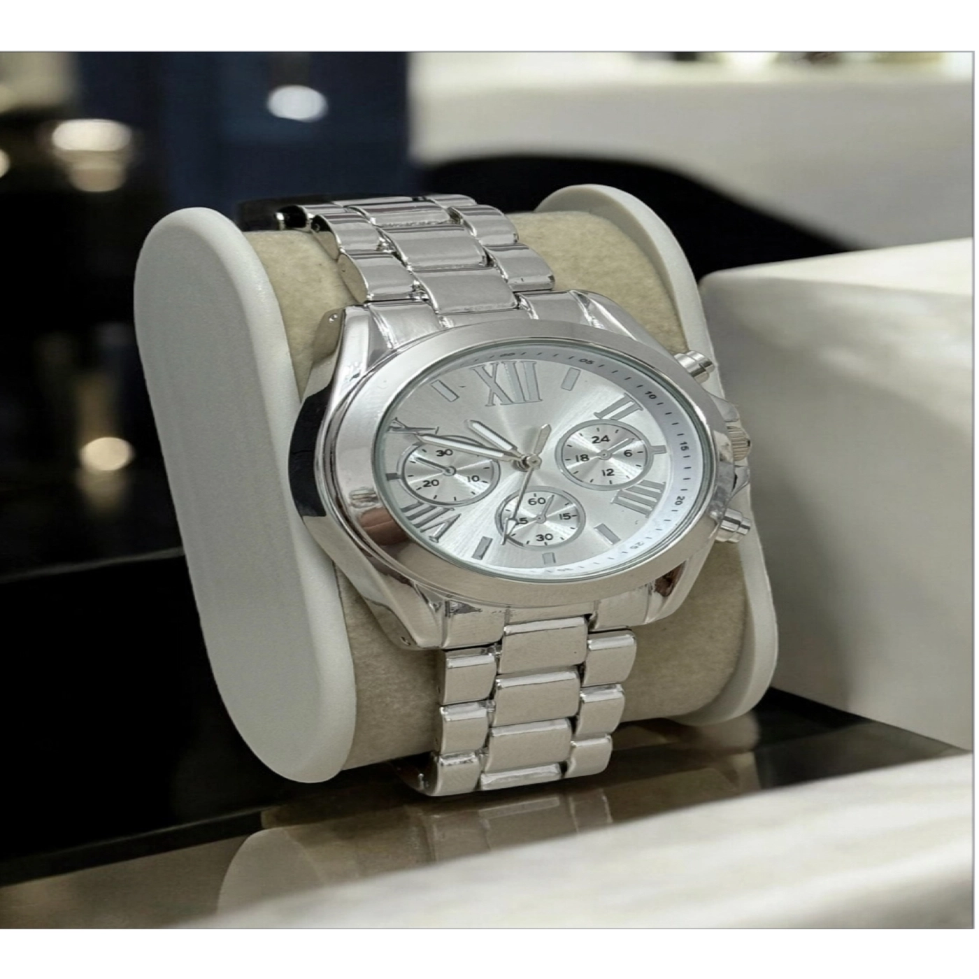 Metal Çelik Full Gümüş Renk Kadın Kol Saati hover