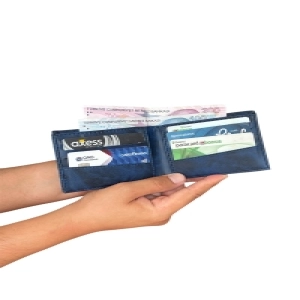 Premium Serisi Özel Kutulu Lüks Deri Yatay Cüzdan Kemer ve Kartlık Erkek Seti