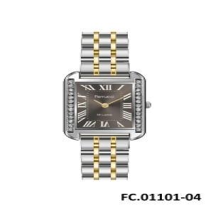 FRC.FT.1.307 Ferrucci Çelik Kordon 30 Mt Suya Dayanıklı Yeni Sezon Şık Tasarım  Kol Saati