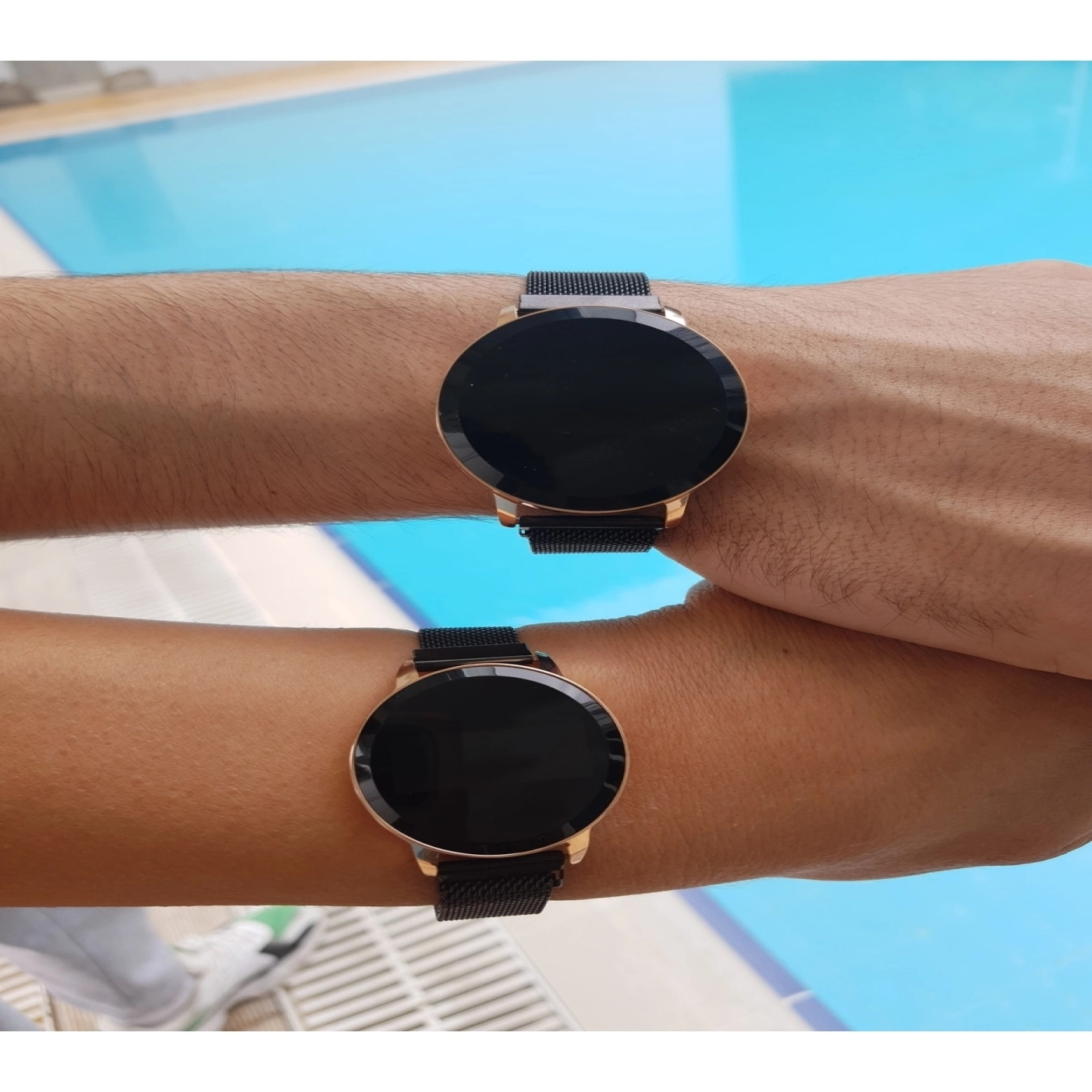 Dokunmatik Sevgili Kol Saati Çift Kombini