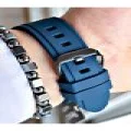 FUNCTION LACİVERT KADRANLI TAKVİMLİ KARE LACİVERT SİLİKON ERKEK KOL SAATİ