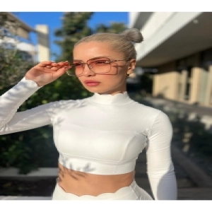 Lüks Dikdörtgen Özel Serisi Kadın Güneş Gözlüğü