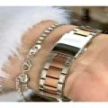FERRUCCİ SİYAH KADRANLI ROSE GÜMÜŞ METAL KADIN KOL SAATİ