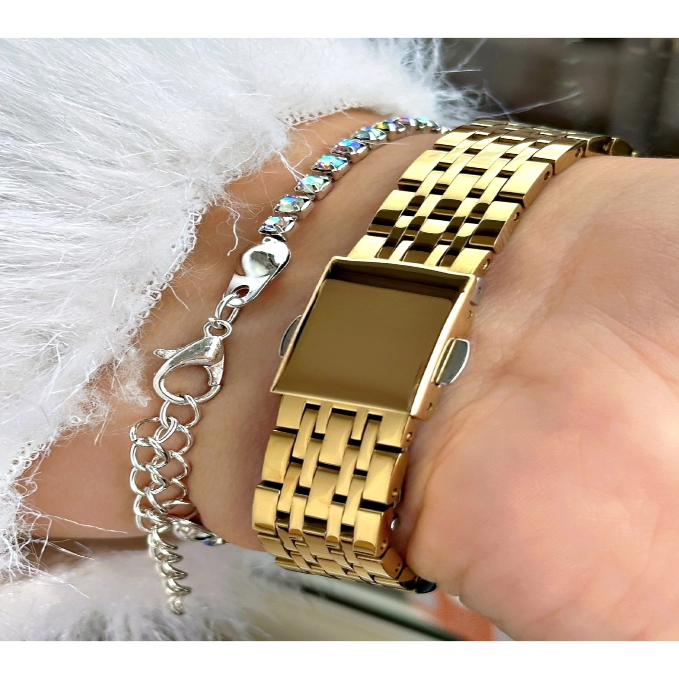 KARE GOLD KADIN METAL KOL SAATİ hover