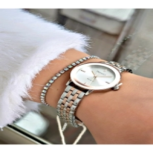 FERRUCCİ ROSE GÜMÜŞ METAL KADIN KOL SAATİ