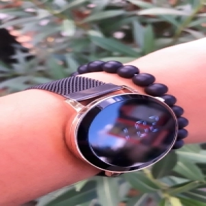 Grasse Serisi Tuşlu Led Digital Unisex Mıklatıslı Kordon Unisex Kol Saati-bileklik