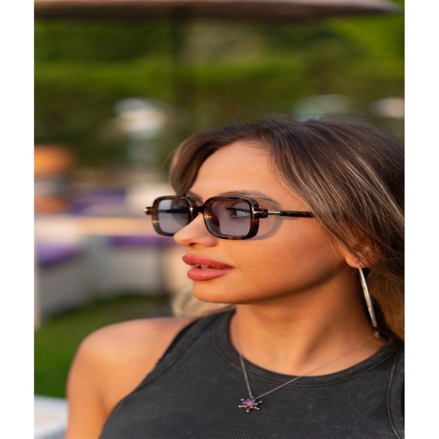 Kare Tasarım Premium Serisi Kadın Güneş Gözlüğü hover