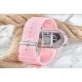 Led Watch Pembe Silikon Kordon Yetişkin Kız Kadın Saat ST-303770