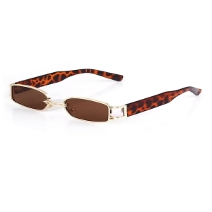 Özel Tasarım Lüks Dikdörtgen Kadın Güneş Gözlüğü