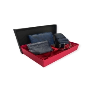 Premium Serisi Lüks Deri Classic Crazy Deri Cüzdan Kartlık Ve Kemer Seti