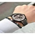 FERRUCCİ KOYU GRİ KADRANLI FUNCTION FÜME METAL ERKEK KOL SAATİ