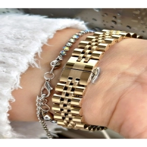 FERRUCCİ GOLD TAŞLI METAL KADIN KOL SAAT