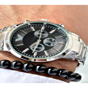 Sınırlı Üretim Özel Tasarım Metal Kordon Erkek Kol Saati-Bileklik Hediyeli